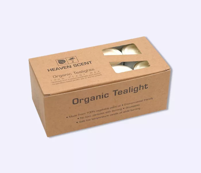 Candle Packaging With Window